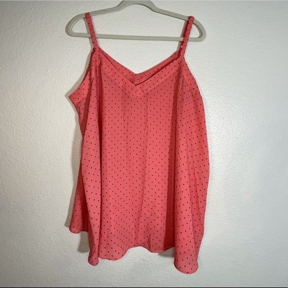 Torrid SOPHIE - CORAL DOT GEORGETTE CAMI size 2X - Picture 4 of 8
